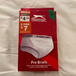 Slate get pro briefs - white medium